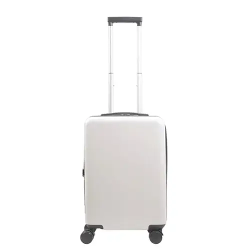 Front. Ful - REVOLUTION 22.5" CARRY-ON LUGGAGE - White.