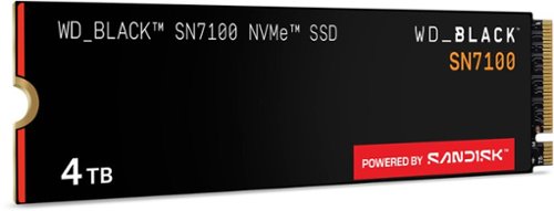 【新品未使用】WD_BLACK SN7100 4TB M.2 NVMe SSD WD_BLACK SN7100 WDS400T4X0E-00CJA0 - SSD - 4 TB - PCIe 4.0 x4