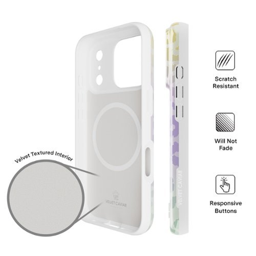 VELVET CAVIAR MagSafe Case for Apple iPhone 17 Pro - White Opal Leopard WHERE TO BUY