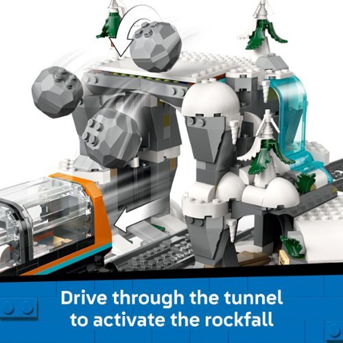 LEGO City Explorers’ Arctic Polar Express Train Set Toy 60470 GLOBAL SHIPPING