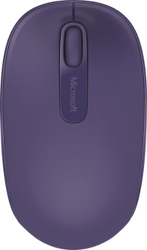  Microsoft - 1850 Wireless Mobile Optical Mouse - Purple