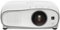 Epson - PowerLite Home Cinema 3600e Wireless 1080p Projector - White-Front_Standard
