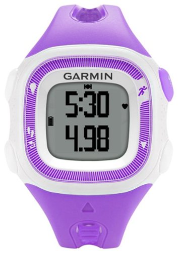  Garmin - Forerunner 15 GPS Watch (Small) - Violet/White