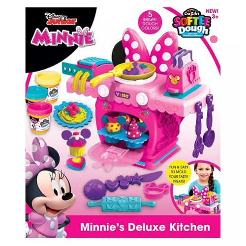 Cra-Z-Art Softee Dough Minnie Deluxe Kitchen - Multi-Color Dough HOW TO BUY