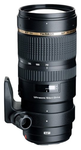 Tamron - SP 70-200mm f/2.8 Di VC USD Telephoto Zoom Lens for Nikon - Black-Angle_Standard 