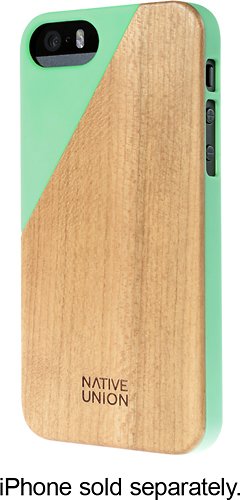  Native Union - CLIC Wooden Case for Apple® iPhone® 5 and 5s - Jade