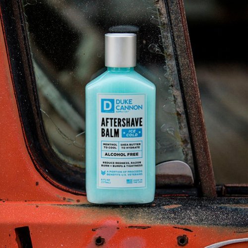 Duke Cannon Ice Cold After-Shave Balm - Light Blue HOW TO BUY