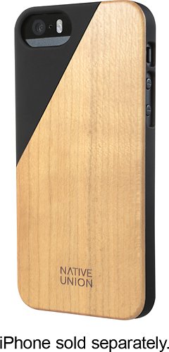  Native Union - CLIC Wooden Case for Apple® iPhone® 5 and 5s - Black