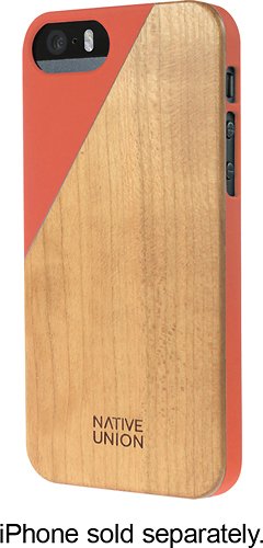  Native Union - CLIC Wooden Case for Apple® iPhone® 5 and 5s - Terracotta