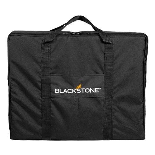 Blackstone - 22in Weather-resistant Tabletop Griddle Carry Storage Bag with Handles - Does NOT Fit Hood - Black-Angle_Standard 