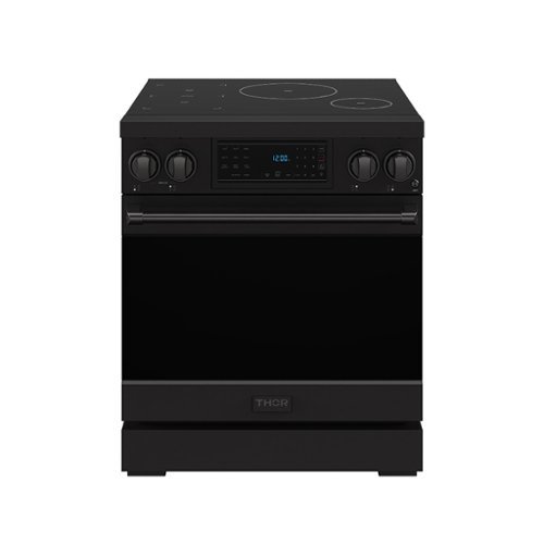 Gordon Ramsay Series by Thor Kitchen 4.8 Cu. Ft Freestanding Induction Range - Matte Black