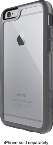  OtterBox - Symmetry Series Hard Shell Case for Apple® iPhone® 6 and 6s - Clear/Gray