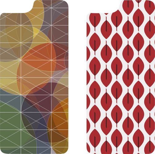  OtterBox - Symmetry Series Hard Shell Insert for Apple® iPhone® 6 and 6s - Fall Grid/Fan Red