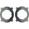 Metra - Speaker Adapter Plate for Select Toyota 2021-2024 Vehicles (2-Pack) - Black-Front_Standard