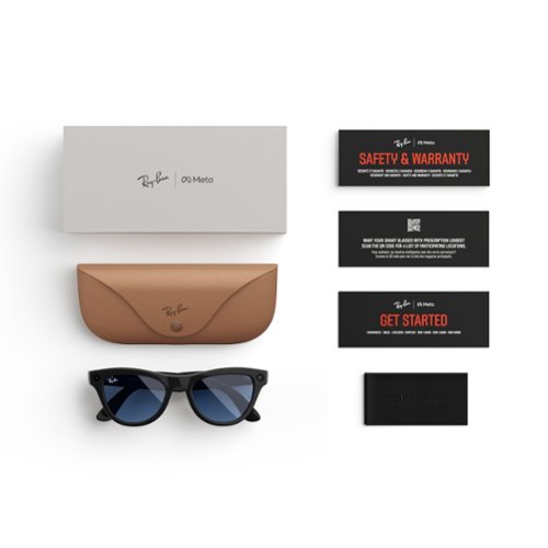 Ray-Ban Meta Skyler glasses with Meta AI, Audio, Photo, Video Compatibility - Transitions Blue Lenses - Shiny Black SHOP ONLINE