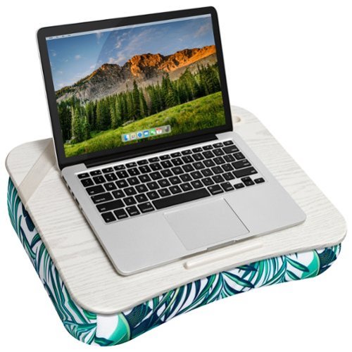 LapGear - Designer Lap Desk (Fits up to 15" Laptop) - Palm Leaves
