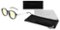 GUNNAR - Loop Computer Glasses with Blue Light Reduction, Amber Sun-Shift Lenses - Onyx Mercury-Front_Standard