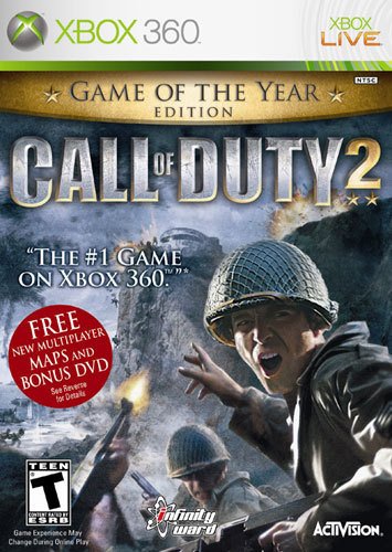  Call of Duty 2: Game of the Year Edition - Xbox 360