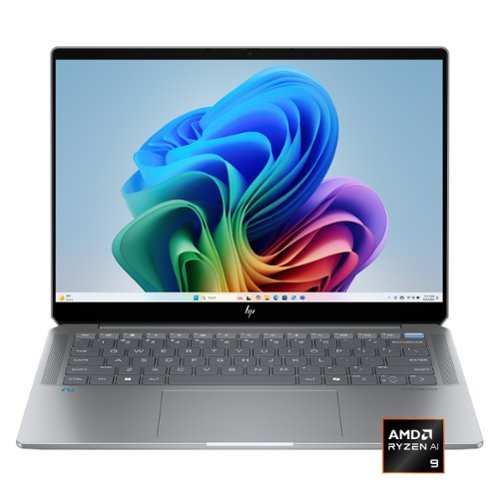 HP - OmniBook Ultra - Copilot+ PC - 14" 2.2K Touch-Screen Laptop - AMD Ryzen AI 9 365 - 32GB Memory - 1TB SSD - Meteor Silver