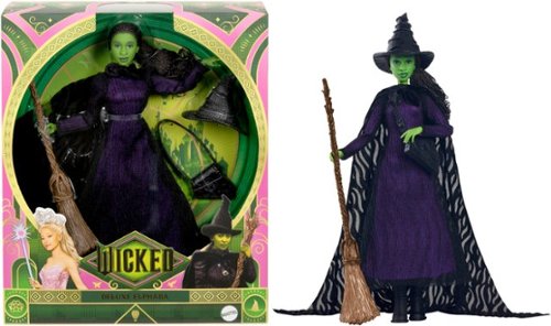 Wicked 11.4 Deluxe Elphaba Doll & Accessories BUY IN MIDDLE EAST