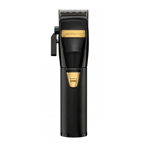 Babyliss - Pro BLACK and GOLD FX FX870BN Cord/Cordless Lithium-Ion Adjustable Clipper - Black/Gold-Front_Standard 