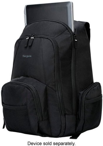 Targus 16 Groove Backpack - Black GLOBAL SHIPPING