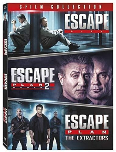  Escape Plan: 3-Film Collection [DVD]