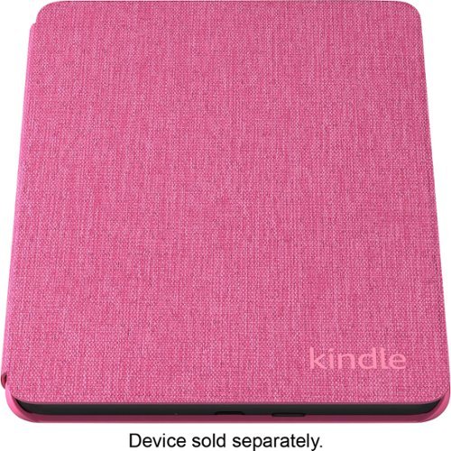 Amazon Kindle Paperwhite and Kindle Colorsoft Signature Edition Case, Water-Safe, Foldable Protective Cover - Fabric - Raspberry GLOBAL SHIPPING