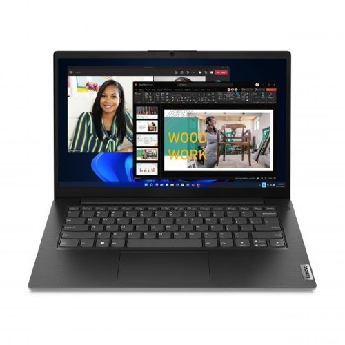Lenovo - V14 G4 14" FHD 2025 Laptop Intel Core i7-13620H 16GB RAM 512GB SSD Black for Home and Business - Business Black-Front_Standard 