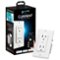 Geeni - Smart Wi-Fi In-Wall Outlet - White-Front_Standard