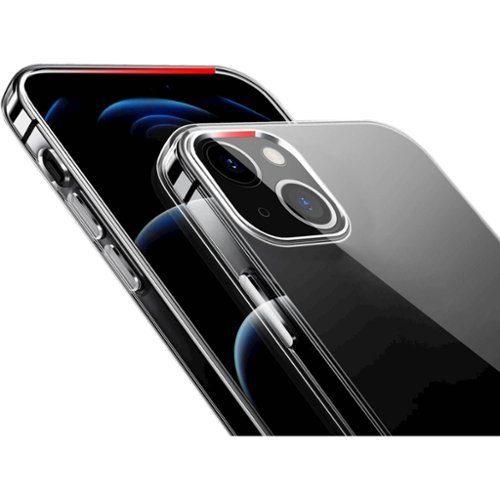 SaharaCase Hybrid-Flex Hard Shell Case for Apple iPhone 13 and iPhone 14 - Clear SHOP ONLINE
