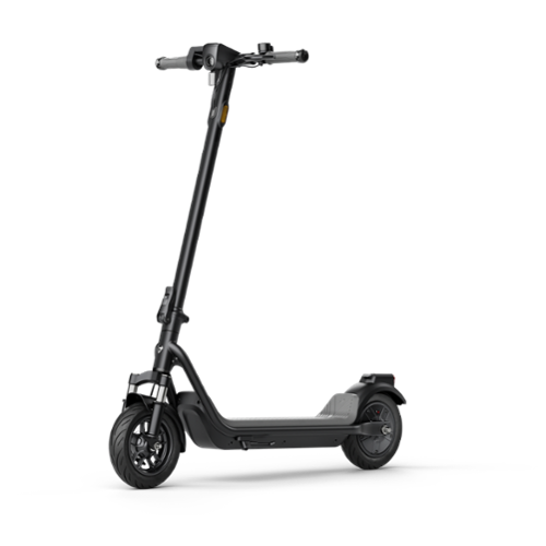 NIU - KQi 100F Foldable Electric Kick Scooter w/ 15.5 mi Max operating Range & 18 mph Max Speed - Gray