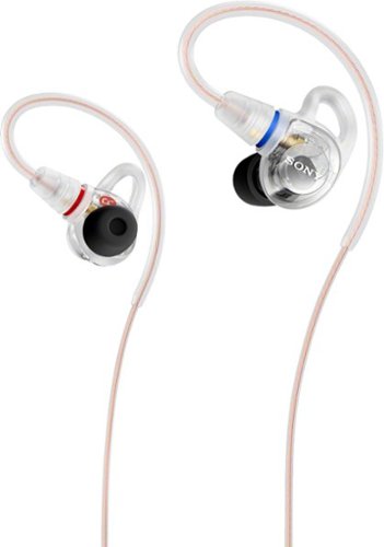 Sony - IER-M500 In-Ear Monitor Earphones - White