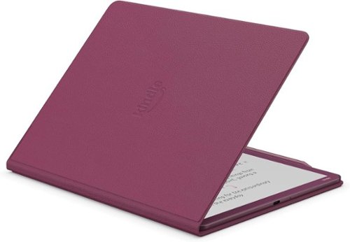 Amazon Kindle Scribe Executive Folio Cover with Magnetic Attach, Sleek Protective Case - Premium Leather - Fig GLOBAL SHIPPING