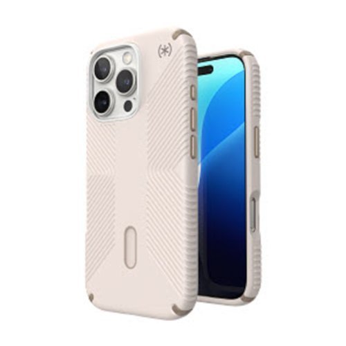 Speck Presidio2 Grip ClickLock Case with MagSafe for Apple iPhone 16 Pro - Bleached Bone GLOBAL SHIPPING
