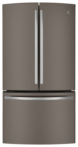  GE - Profile Series 23.1 Cu. Ft. French Door Refrigerator - Slate