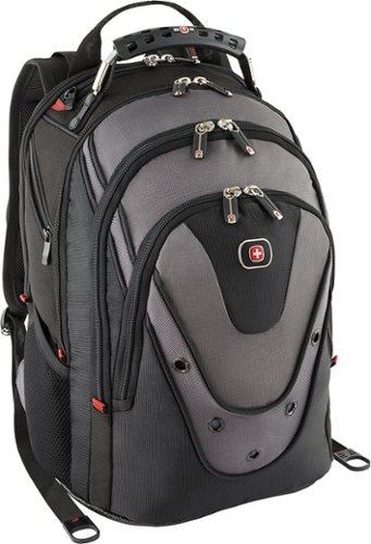  SwissGear - UPDATE Laptop Backpack - Black/Gray