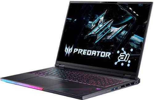 Acer Predator Helios 18 AI - 18 250Hz Gaming Laptop - 2560 x 1600 -Intel Core Ultra 9 - NVIDIA GeForce RTX 5080 – 32GB – 1TB - Abyssal Black BUY ONLINE