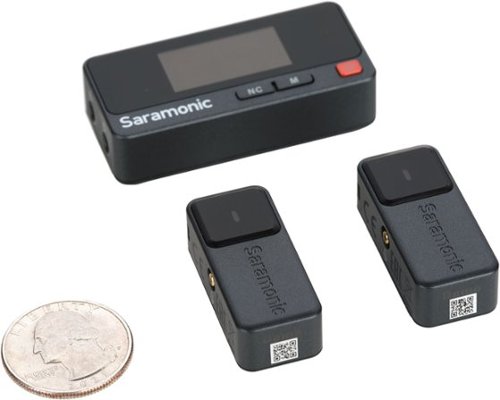 Saramonic Air 2-Person Mini Wireless Clip-On Mic System w/ Lavaliers for Cameras, Mobile Devices & Computers BUY IN SAUDI ARABIA