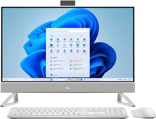 Dell - 27" FHD Touch-Screen All-in-One - Intel Core 7 150U - 16GB Memory - 1TB SSD - White
