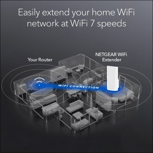 NETGEAR BE5000 Tri-Band Wi-Fi 7 Wall Plug Range Extender - White GLOBAL SHIPPING