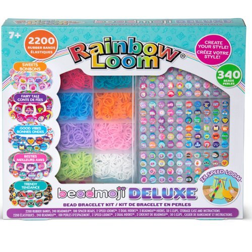 Choon's Design - Rainbow Loom: Beadmoji Deluxe DIY Rubber Band & Bead Bracelet Kit