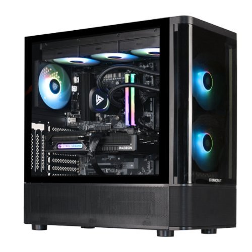 STORMCRAFT - Gaming PC SKYHAWK PRO AMD Ryzen 7 7800X3D AMD Radeon RX 9070 XT 16GB 32GB DDR5 6000MHz RGB 1TB SSD 360mm AIO-Front_Standard 