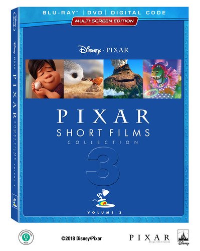  Pixar Short Films Collection, Vol. 3 [Includes Digital Copy] [Blu-ray/DVD]