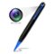 iSpyPens - iSpyPen Pro X 16GB Professional Grade Spy Pen Camera - Sapphire Blue-Front_Standard