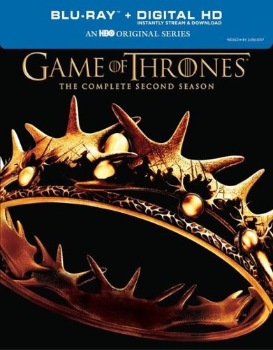  Game of Thrones: The Complete Second Season [5 Discs] (Blu-ray Disc)