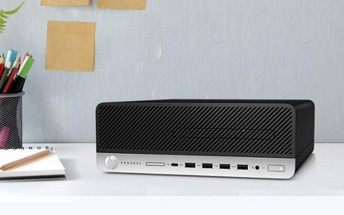 HP Refurbished Excellent ProDesk 600 G5 SFF Desktop PC, Intel Core
