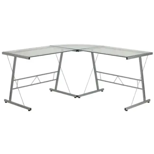 Clear Top/Silver Frame