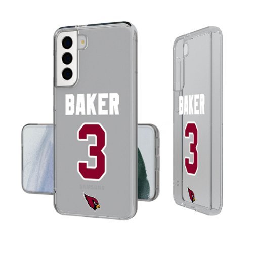 Keyscaper - NFL - Budda Baker Arizona Cardinals Galaxy Clear Case - S24 - Multicolor-Front_Standard 