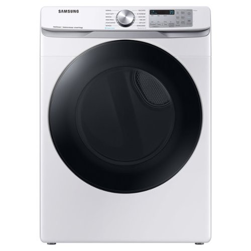 Samsung - OBX 7.5 cu. ft. Smart Electric Dryer with Steam Sanitize+ - White